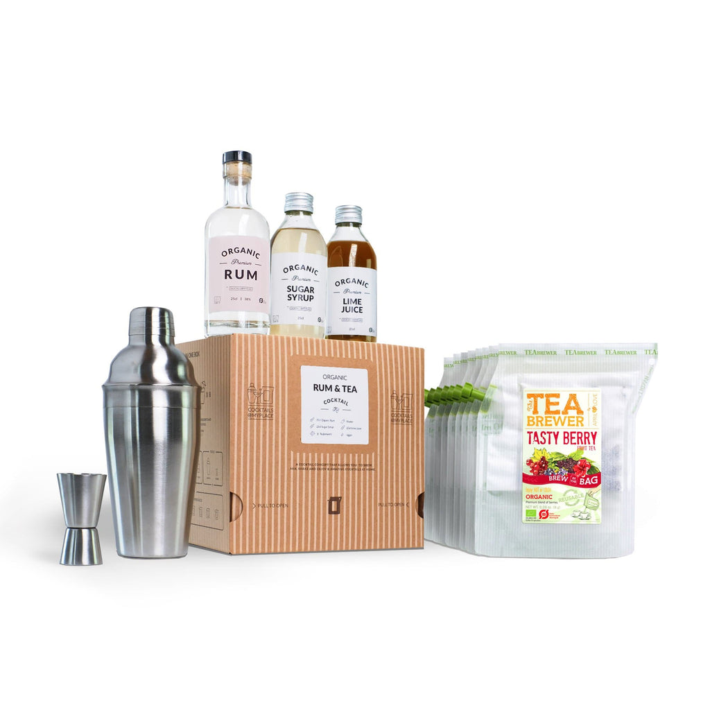 Cocktail kit rom si ceai